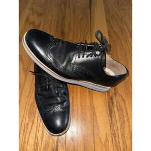 Cole Haan Original Grand Wingtip Oxfords Black C26470 Mens Size 11M